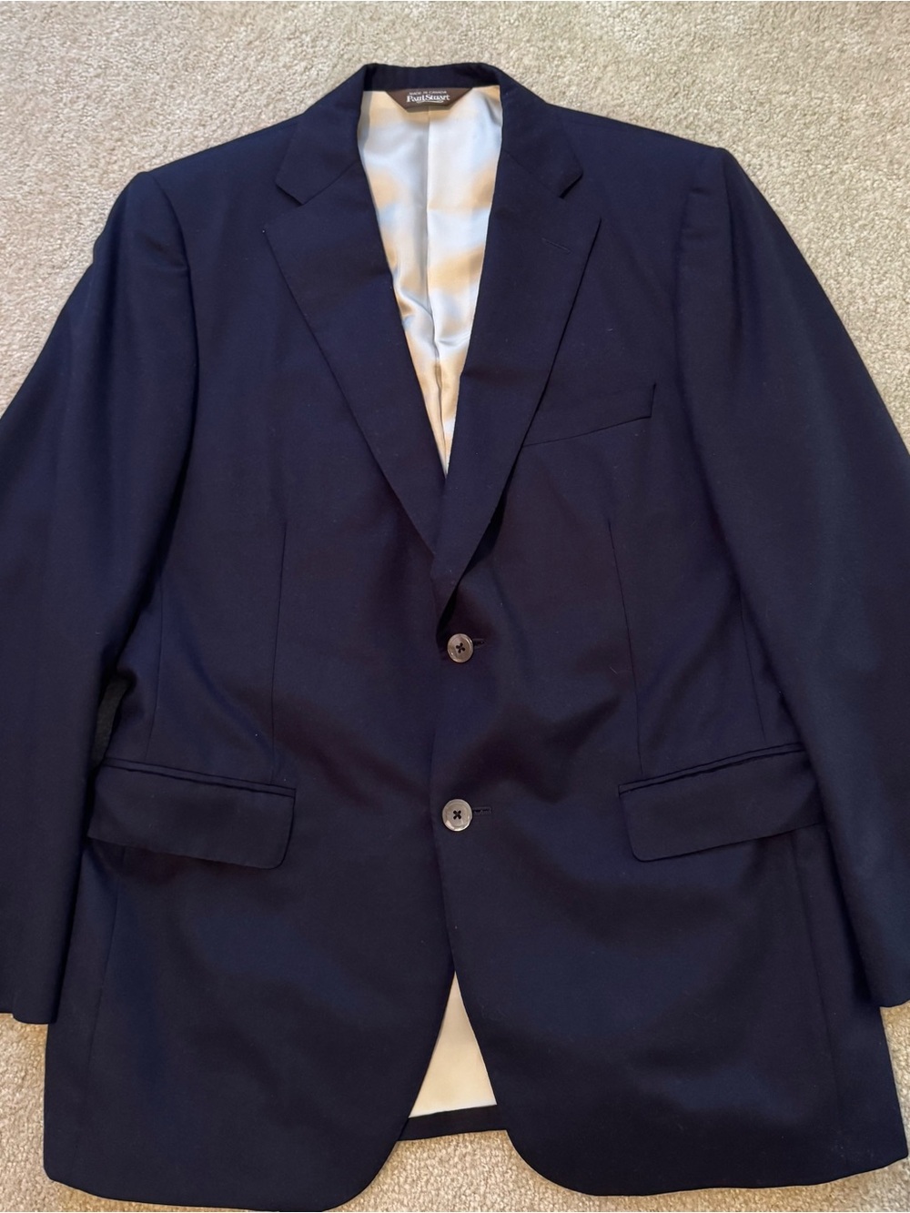 Paul Stuart Men's Navy Sport Coat Blazer